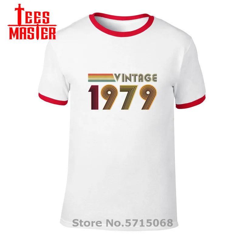 Vintage Modelis Pagamintas 1979 m. Visos Originalios Dalys, marškinėliai Žmogus, 70's Retro T-shirt Mados Klasikinis Valentino, Gimtadienis, Puiki Dovana Tee