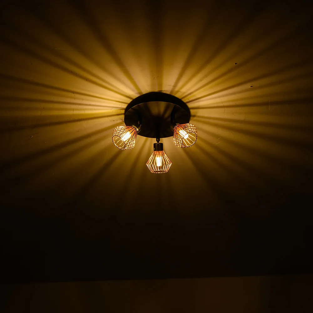Šiuolaikinių LED narve Šviestuvo šviesos pasukti kūrybos šviestuvai, lempos plafono hanglight, valgomasis, virtuvė, miegamasis