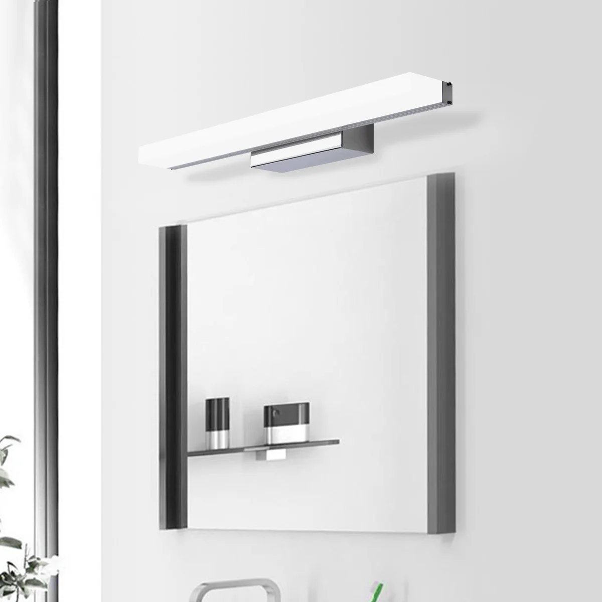 Šiuolaikinės 80cm LED Veidrodis šviesos Vonios kambarys šiltai balta /balta vandentiekis Priekiniai veidrodis lempos šviestuvai makiažo veidrodėliai šviesos 85-265V
