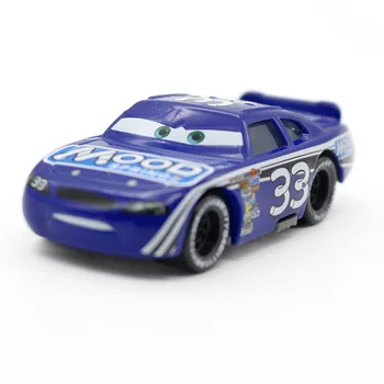 Disney Pixar Automobilių Žaibas McQueen Jackson Audra 2vnt/Komplektas No. 33 NUOTAIKA SPRINGS Mack Dėdė Sunkvežimių Diecast Metal Žaislai Automobilių Berniukai Dovanos