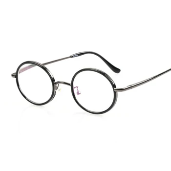 Aukštos kokybės akiniai skaitymui turas metalo viso kadro retro akiniai, vyrai ir moterys, skaitymo akiniai dioptrijomis 1.0-4.0 su akiniais dėžutę