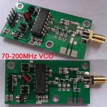 70-200MHz VCO RF Signalo Šaltinio Įtampos Osciliatoriai Signalo Generatoriaus Plačiajuosčio ryšio VCO 10dBm galios stiprintuvo derinimas