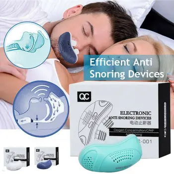 Elektros Anti-Knarkimas Viršuje Snore Pagalbos Kamštis Nosies Dilators Elektroninis Įtaisas, Miego Apnėja Sumažinti Kvėpavimo Aparatai, Knarkimas
