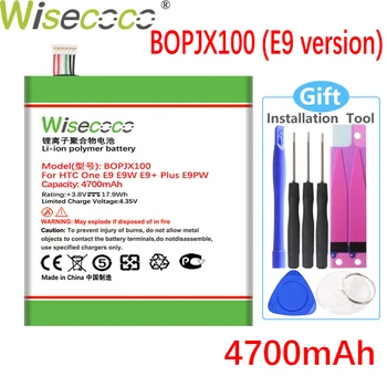 WISECOCO 4700mAh BOPJX100 (E9 versija), Baterija HTC Desire 830 Vienas E9 E9w E9+Plius E9PW Galingas Telefonas Aukštos Kokybės Baterija