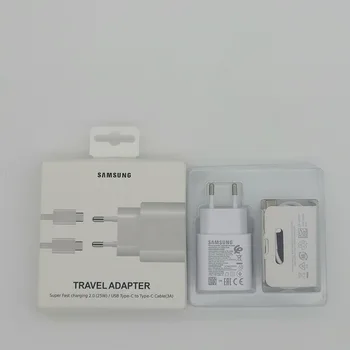 Originalus Samsung Note10 super greitas įkroviklis, EP-TA800 25w ES tipo C iki CTravel Usb PD PSS Greitai, Įkrovimo Adapteris 10 pastaba plus s20