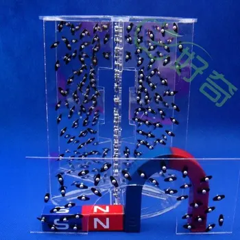 Magnetinio lauko parodomasis 3D fizika, laboratoriniai instrumentai, laboratoriniai įrenginiai elektros eksperimentas įrankiai