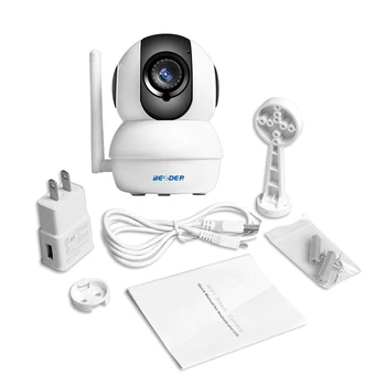 BESDER Smart Mini Pan/Tilt IP Kameros, WiFi 1080P Indoor Dome Camera IP Belaidžio Dviejų krypčių Garso, Judesio Signalizacijos IR Naktį Kūdikio stebėjimo
