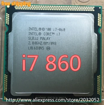 I7 860 i7-860 I7-860 I7 860SLBJJ Quad Core CPU, 2.80 GHz, 8MB Sockel 1156 95W Procesorius