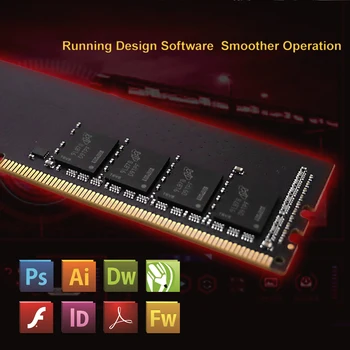 ZENFAST DDR4 4GB 8GB 16GB 32GB Memoria Ram 2666 Atminties Darbalaukio Dimm DDR4 ram PC