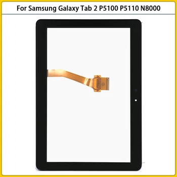 Naujas P5100 Touchscreen Samsung Galaxy Tab 2 GT-P5100 P5110 10.1 N8000
