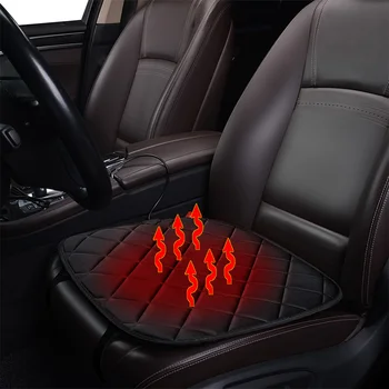 Automobilių sėdynės elektrinis šildymo kilimėlis Automobilio šildymo pagalvėlė 12V Šilumos automobilių sėdynės, Automobilių kėdė šildymo kilimėlis automobilio Funkcija sėdynės pagalvėlės