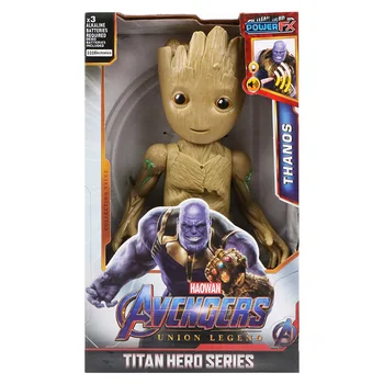 Stebuklas Globėjai Galaxy Auga Groot Keršytojas Kapitonas Amerika Titan Serijos Herojus Veiksmų Skaičius, Žaislai Vaikams