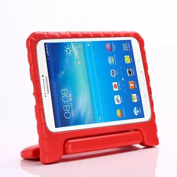 Dangtelis skirtas Samsung Galaxy Tab E 9.6 T560 T561 Tablet Atveju, Minkštas Vaikas Rankena Tablet Padengti Stendo Capas case+rašiklis