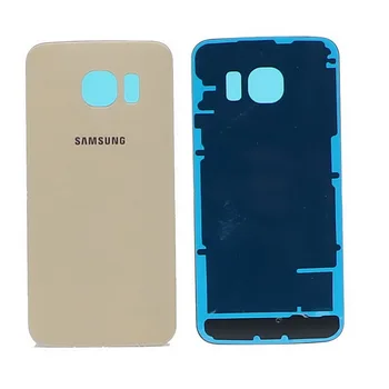 Naujas S6 Galinis Korpusas Case For Samsung Galaxy S6 S6Edge G920 G920F G925 G925F Baterijos, Galinio dangtelio, Durys Galinis Dangtis Pakeitimo