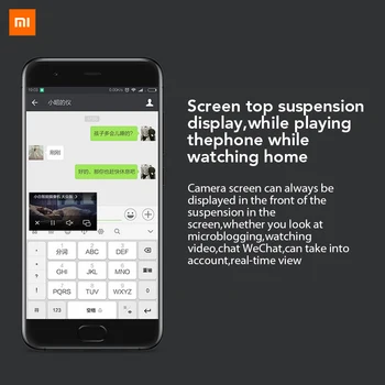 Xiaomi Mijia Xiaobai išmanųjį Fotoaparatą Populiarus Versija 720P 1080P HD Wireless Wifi Infraraudonųjų spindulių Naktinio Matymo 100.4 Degre IP Namuose VAIZDO Kamera