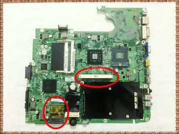 DA0ZY2MB6F0 Acer Aspire 7330 7730 7730G nešiojamas Plokštė DA0ZY2MB6E0 DA0ZY2MB6F1 REV:E Mianaboard PM45 DDR2 Pilnai išbandyti