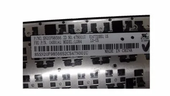 Nešiojamojo kompiuterio Klaviatūra Lenovo, Skirtą Thinkpad E450 E450C T450 W450 T450S anglų MUS 04X6181 SN20E6181 PK130TR1A00 9Z.NBJST.001 Naujas