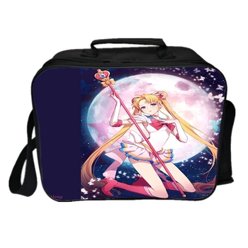 Studentas, Darbuotojas, Sailor Moon Nešiojamų Priešpiečių Dėžutė Vyrų, Moterų, Berniukų, Mergaičių Gražus Pietūs Saugojimo Vaikų Naujos Mokyklos Maisto Pietūs Maišą
