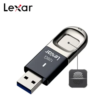 USB 3.0 Lexar 32GB 64GB 128 GB USB Flash Drive, Originalus U Diską, Atminties kortelę memory Stick pirštų Atspaudų Šifravimo Pen Ratai F35 Pendrive