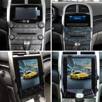 Sinosmart 9.7' 8 Core,DSP Tesla stiliaus Vertikalus ekranas, automobilių gps multimedijos radijo navigacijos grotuvo Chevrolet Malibu 2012-m.