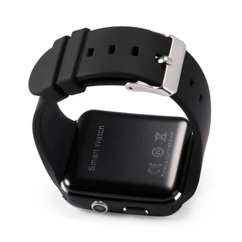 Smart žiūrėti carcam smart žiūrėti X6 black žadintuvas, fitness tracker, pedometer, priminimus,