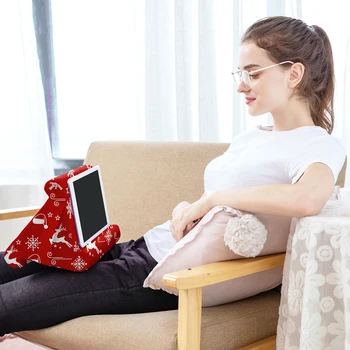 2020 m., NAUJAS Nešiojamas, Savininkas Pagalvę Trinkelėmis Kalėdų Tablet Stand Daugiafunkcį Nešiojamąjį kompiuterį Pad Laikiklio Stovas Juosmens Poilsio Pagalvėlė, skirta 