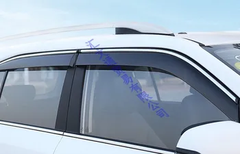 Dėl Subaru Forester SK 2018 2019 Papuošti Reikmenys, Plastikiniai Šildomi Skydelis Ventiliacijos Langą Atspalvių Saulės, Lietaus Apsaugas, Reflektoriai 4pcs