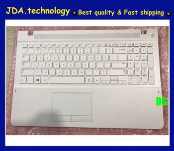 MEIARROW Naujas/Originali baltas US klaviatūra Samsung NP370R5E NP450R5E NP470R5E NP510R5E MUS klaviatūrą viršutinį dangtelį w/palmrest
