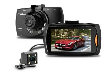 Allwinner F23 G30 Automobilių Kameros DVR Vaizdo įrašymo Night Vison Auto Brūkšnys Cam Transporto priemonės Su Galinio vaizdo Kamera