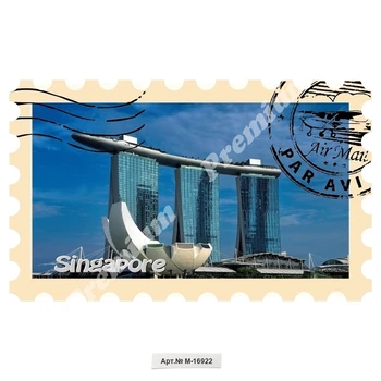 Singapūras suvenyras, dovana magnetas