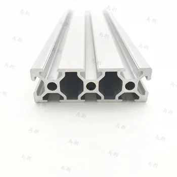 3D Spausdintuvas Dalys 2080 Aliuminio Profilio Europos Standartą Anoduoto Linijinis Geležinkelių Aliuminio Profilio 2080 Ekstruzijos 2080 už cnc