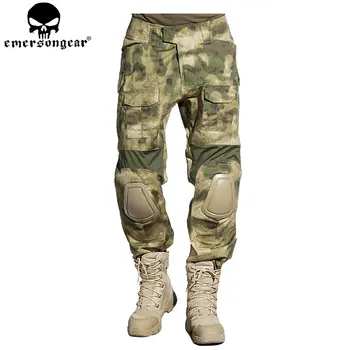 EMERSONGEAR Gen2 BDU Combat uniform Tactical Marškiniai, Kelnės su Alkūne antkelius Kariuomenės Kamufliažas, Medžioklės Drabužių ATFG EM6922