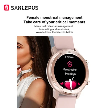 SANLEPUS Pasaulio Versija Smart Žiūrėti IP67 atsparus Vandeniui Smartwatch 