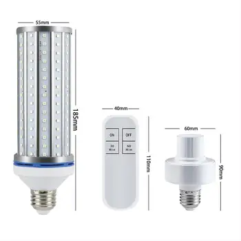 Nešiojamų uv-C LED Lemputė E27/E26 UV LED Lempa 60W valymo virtuvė Šviesos diodų (LED) Kukurūzų Svogūno Ultravioletinės Šviesos Baktericidinį Sterilizacija Lempos