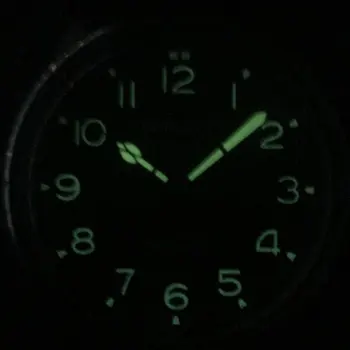 Corgeut Prekės 41MM mens watch juodos žalia dail šviesos rankas žuvėdra judėjimo mechaninė automatinė laikrodžiai vyrams Naujas