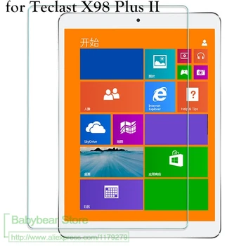 9H Stiklo Raštas HD 0.26 mm 2,5 D Premium Grūdintas Stiklas Ekrano apsaugos Teclast X98 Plus ii 2 Tablet Apsauginės Plėvelės 9.7