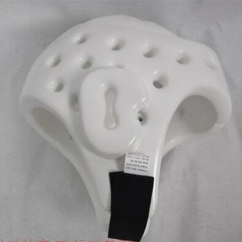 Taekvondo šalmas galvos apsaugos Nauja balta Taekwondo Šalmas kartą formavimo galvos apsauga S,M,L