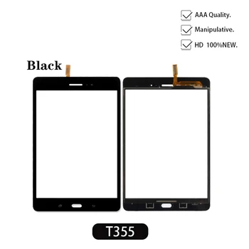 Aukštos Kokybės Samsung Galaxy Tab 8.0 T355 T350 SM-T355 SM-T350 Jutiklinis Ekranas skaitmeninis keitiklis Jutiklis Stiklo plokštės Tablet Pakeitimo