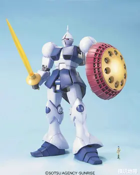 BANDAI gundam 1/100 MG YMS-15 GYAN GUNDAM modelį, vaikai surinkti Robotas Anime veiksmų skaičius, žaislai