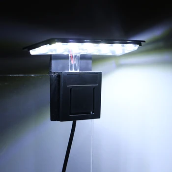 Super Slim LED Šviesos Akvariumas Apšvietimas Žuvų Bako Lemputė 5W AC220V Vandens Augalų Apšvietimas Vandeniui Clip-on Lempa Žuvų Bakas