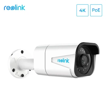 Reolink 4K ip kamera su PoE outdoor nightvision IP66 atsparus vandeniui garso kulka 8MP saugumo kameros B800