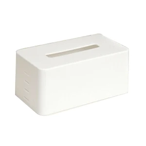 Stačiakampio formos Plastiko veido audinių servetėlių dėžutės tualetinio popieriaus dozatorius atveju savininko namų biuro apdailos