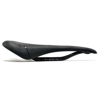 EC90 Naujas Anglies MTB Dviračio Balno Tuščiaviduriai anglies pluošto + odos kvėpuojantis Kelių dviračių pagalvėlė Dviračių Priedų