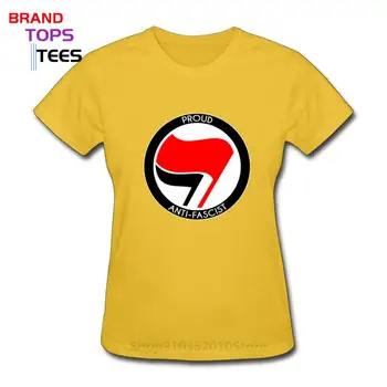 ANTIFA Marškinėliai Antifa Vėliavos, marškinėliai moterims Antifascist Anarchija Anarchist T Shirts Antifaschistische Aktion Marškinėliai Topai Tees