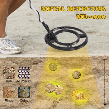 Naujas Aukso Detektorius MD-4060 Profesinės Požeminis Metalo Detektorius, Skirtas tolimų Aukso Pinpointing Prašytojas Lobis Medžiotojas
