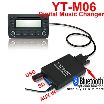 Yatour Automobilių skaitmeninis MP3 adapteris USB SD AUX žaisti už 