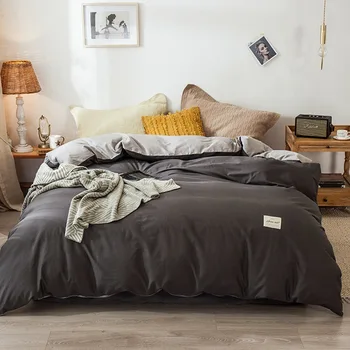 Paprasta, gryna spalva medvilnės antklodė padengti vieną gabalą, šifravimo grynos medvilnės vieną dvigubo 1.5m1.8m lova padengti