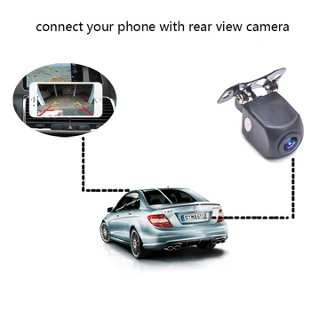 WIFI Atbulinės eigos Kamera Brūkšnys Cam Star Naktinio Matymo Automobilio Galinio vaizdo Kamera, skirta 