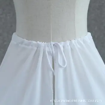 EZKUNTZA Didelis 3 Žiedai Balti Mergina Vestuvių Suknelė Gali Būti Reguliuojamas Elastinga Juosta, Nėrinių Iki 2021 Naujų Vestuvių Priedai