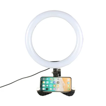 Fotografijos Rinkinys LED 16 26cm Selfie Lazda, Žiedas, Šviesos, šviesos srautą galima reguliuoti Telefono Kamera Studija Vaizdo Makiažas Lempa su Lanksčia Aštuonkojai Trikojo